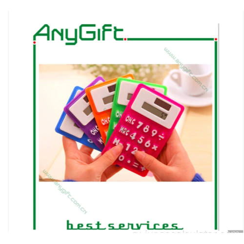 Карманный калькулятор с ЖК-экраном с разными цветами